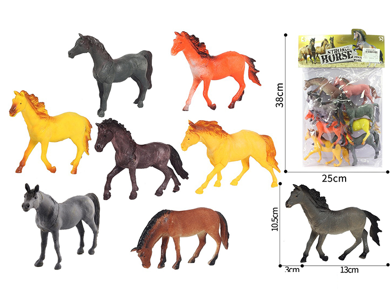 8PCS Horse