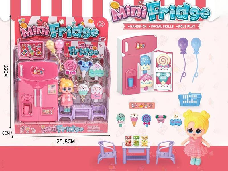 Mini Refrigerator Set
