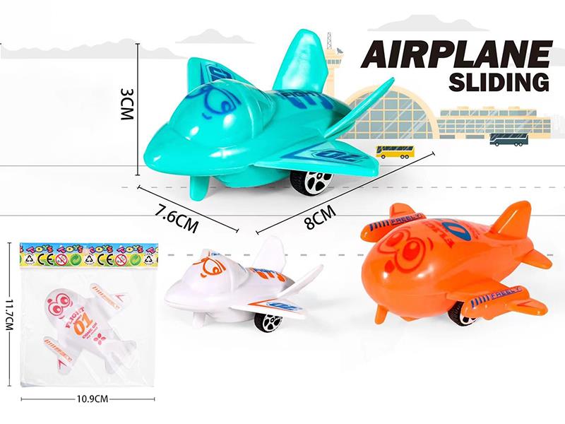 Free Wheel Small Airplanes 1pcs