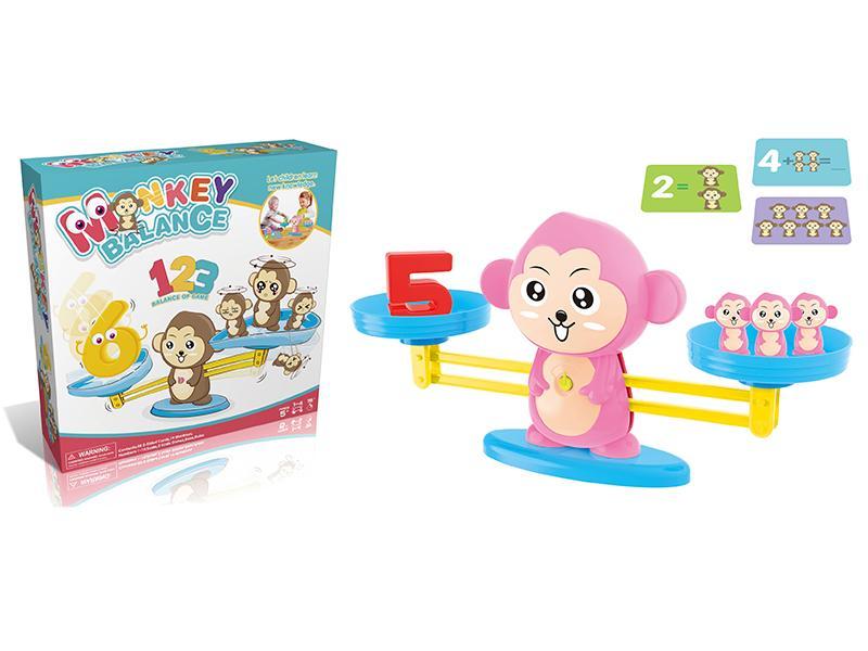 Monkey Balance Numbers Game