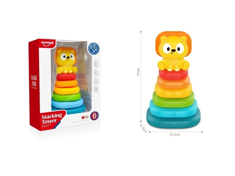 Vinyl Lion Jenga