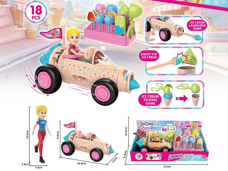 Ice Cream Car Play Set