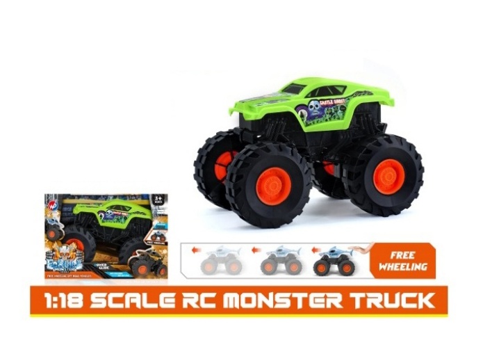 1:18 Wind And Fire Wheel Short Truck Inertia Car