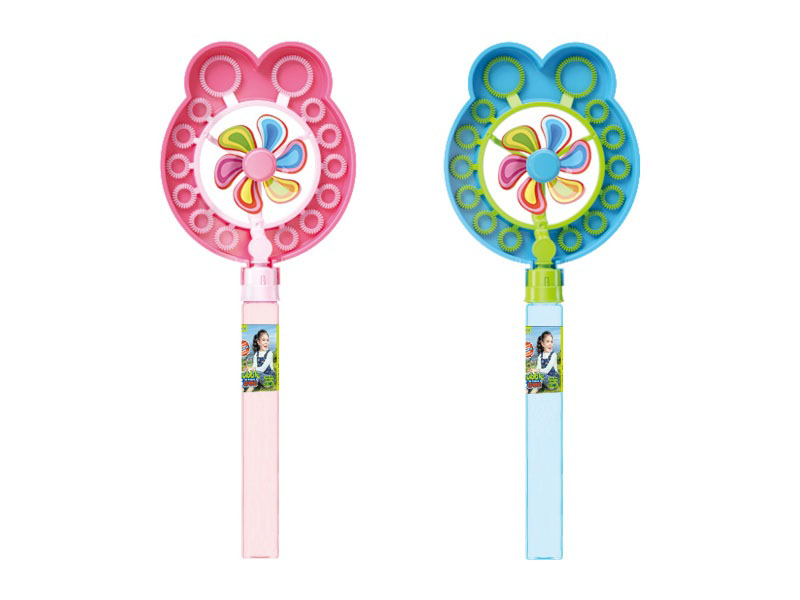 Frog Windmill Bubble Stick