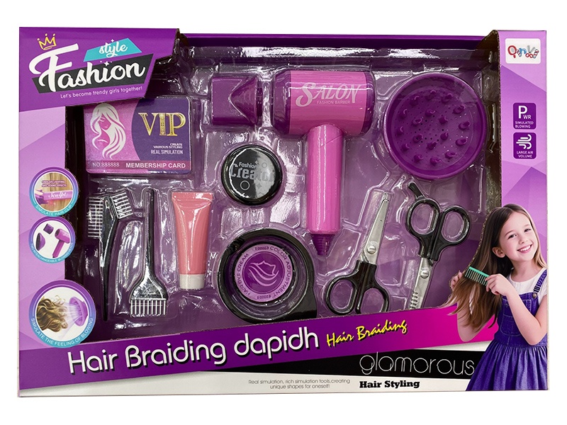 Simulation Hair Dryer Life Set (12 Pieces)