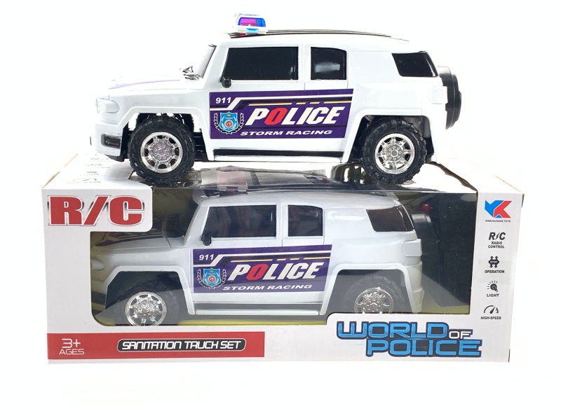 1:16 2CH Toyota Off-Road: A Police Car With 3D Lighting
