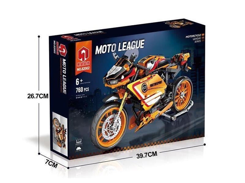 BMW HP2 Motorcycle Building Blocks 706pcs