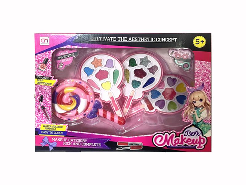 Lollipop Shaped Three Layers Children's Make Up Set