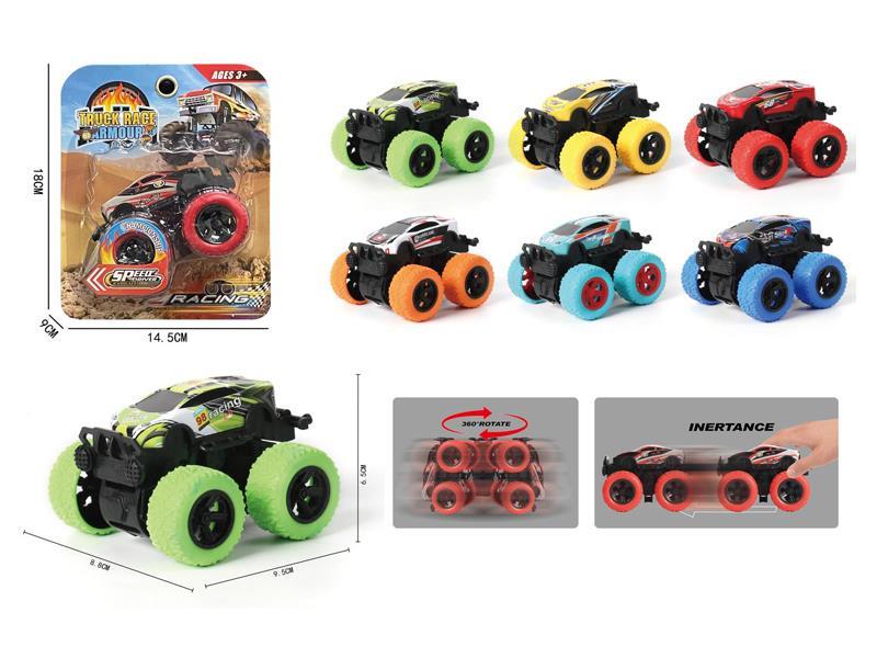 Dual Friction Bigfoot Climbing Metal Sheet Metal Car