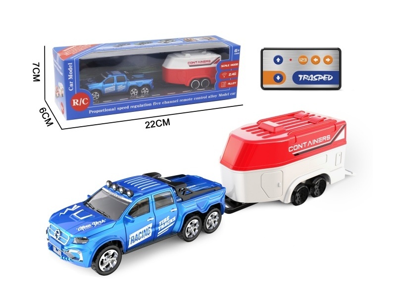 High-Precision Mini Remote Control Car With Trailer
