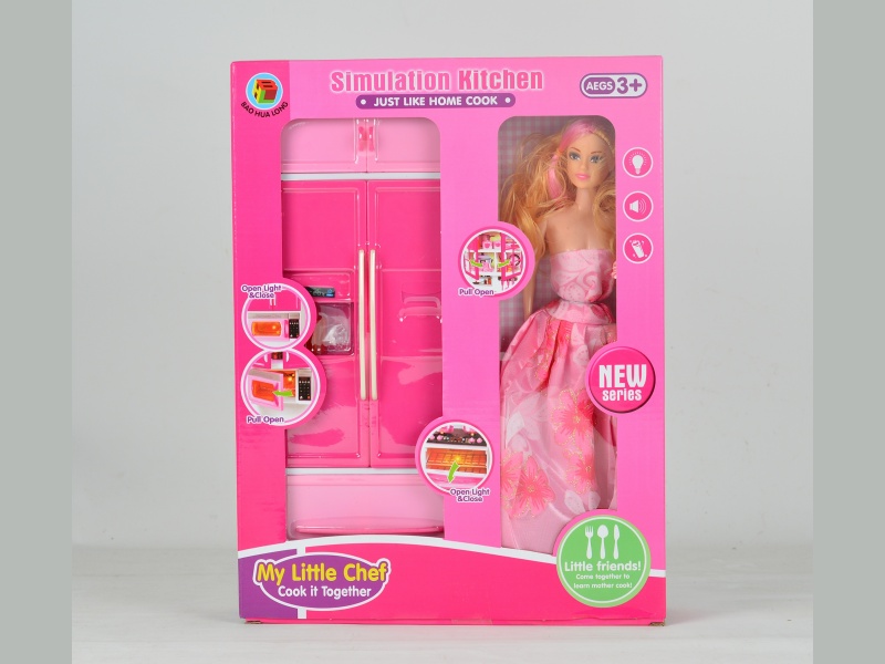 The Doll Kitchen Series Comes With Dolls