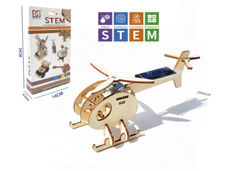 DIY Wooden Solar-Powered Airplane