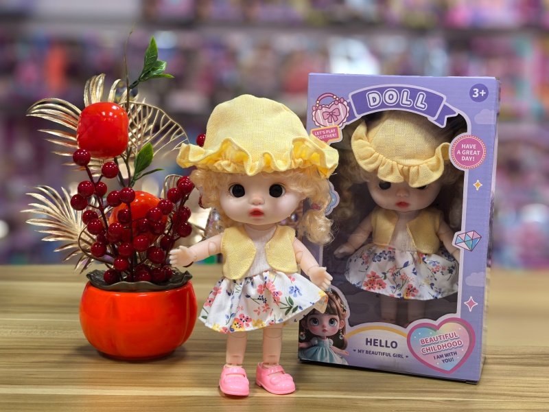 An 8-Inch Multi-Joint Cute And Style Doll