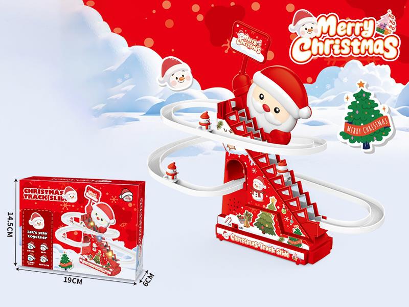 Christmas Snowman Slide Track Toy