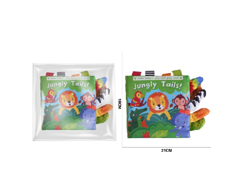 Tail Cloth Book Jungle Green
