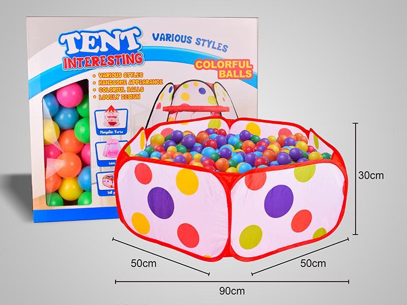 0.9M Ball Pool with 65PCS 6CM Ocean Balls