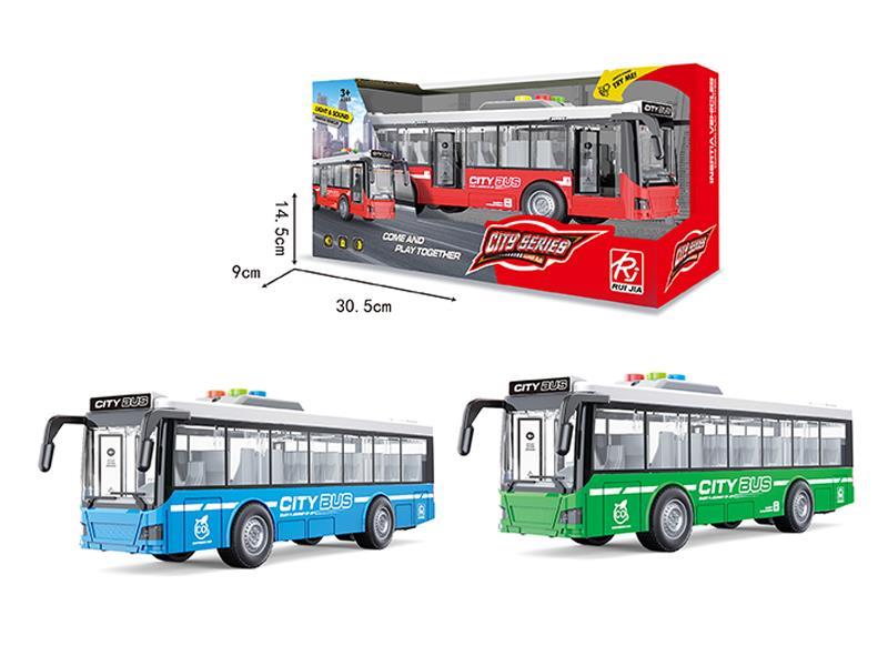 Friction City Bus With Sound And Light