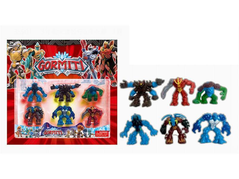 6PCS 3-Inch Gomidi Monster