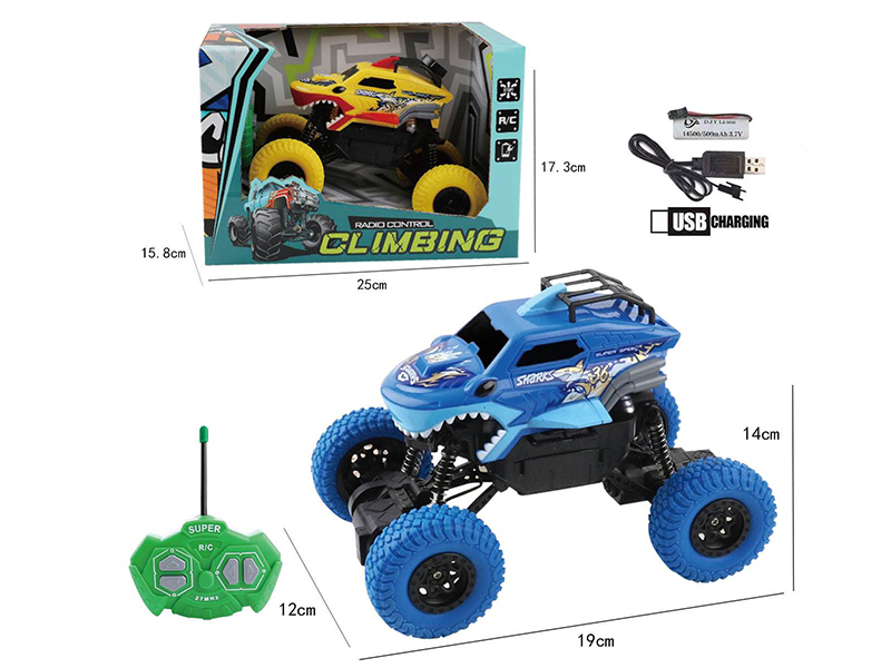 1:20 4CH Remote Control Shark Climbing Off-Road Vehicle