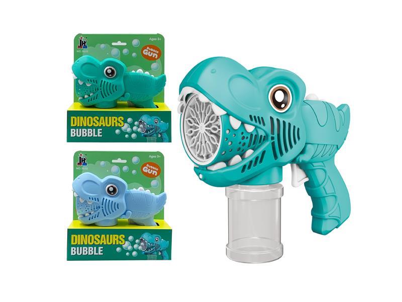 13 Hole Dinosaur Bubble Gun