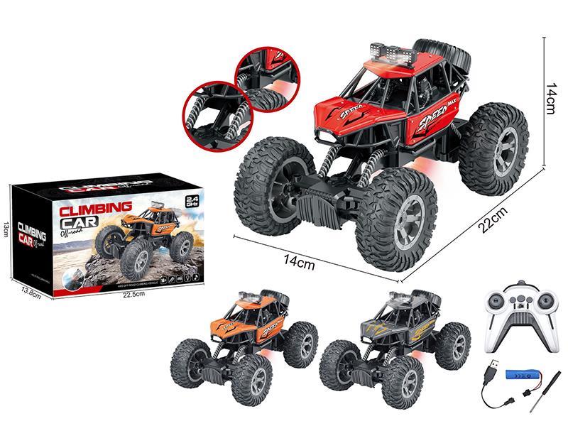 2.4G Remote Control Alloy Climbing Car With Lights, Music