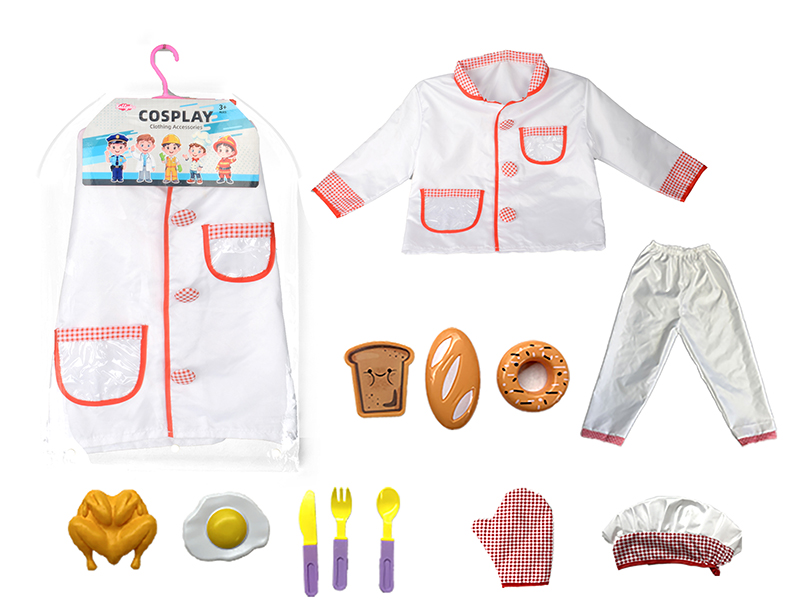 Cosplay Chef Clothing Set