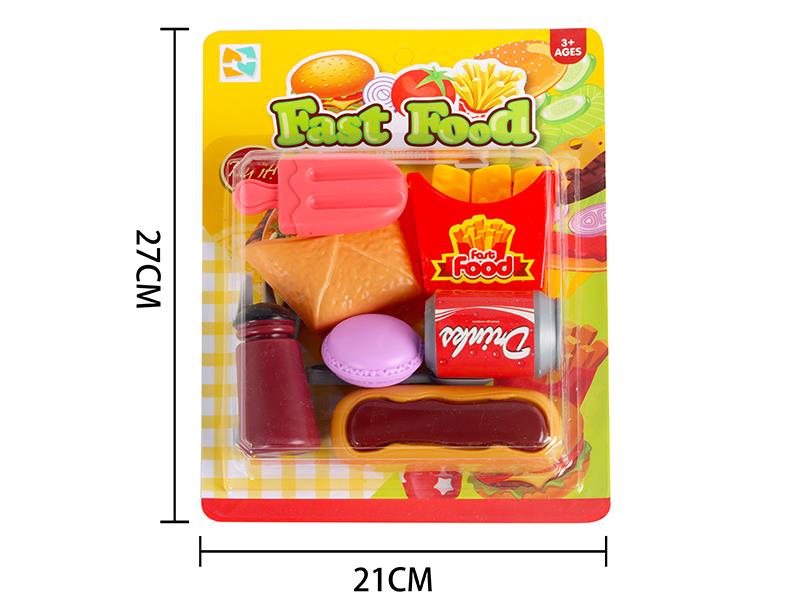 Pretend Play Toy Food Set