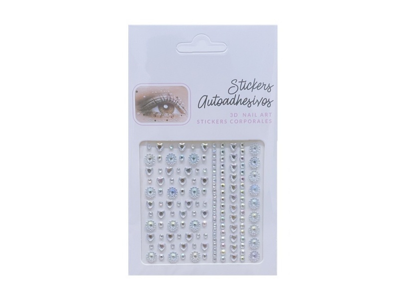 Eyes Face Diamond Stickers