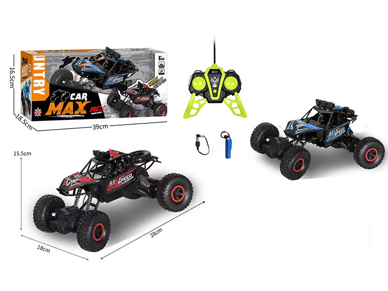 1:14 4-Channel Remote Control Climbing Off-Road Vehicle With Lights