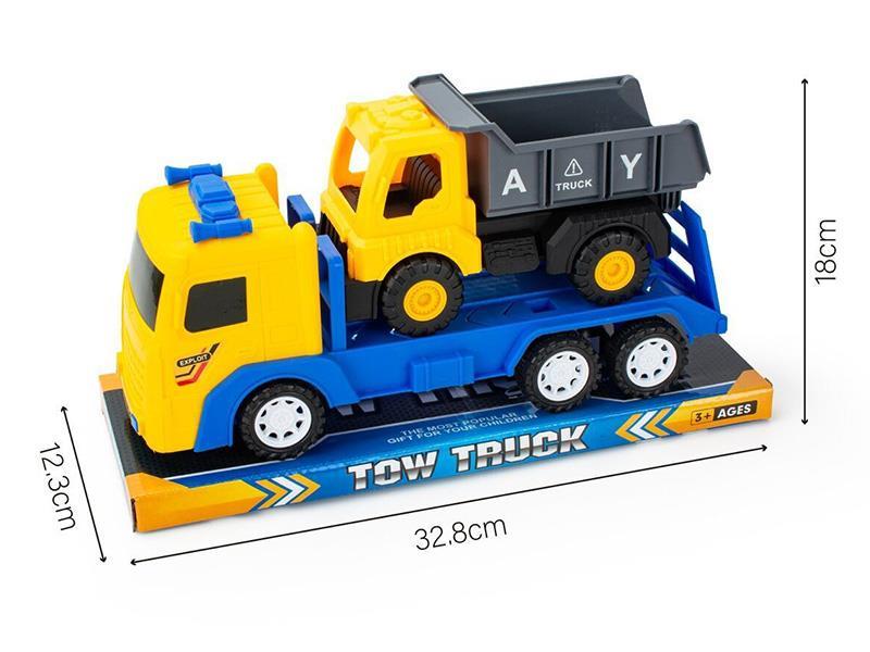 Friction Trailer With Engineering Truck