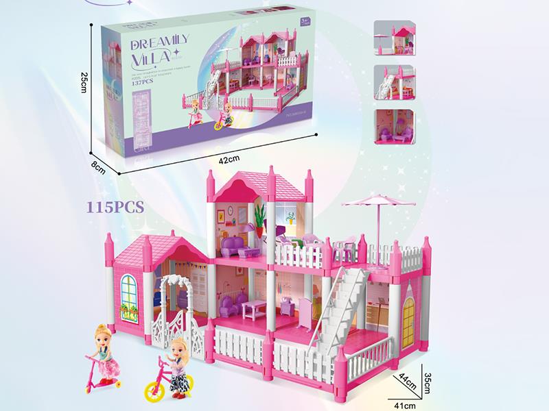 DIY Villa Toy 115pcs