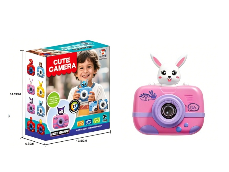 Children'S Camera Can Take Photos, Videos And Play Games (In  Shape Of A Rabbit)
