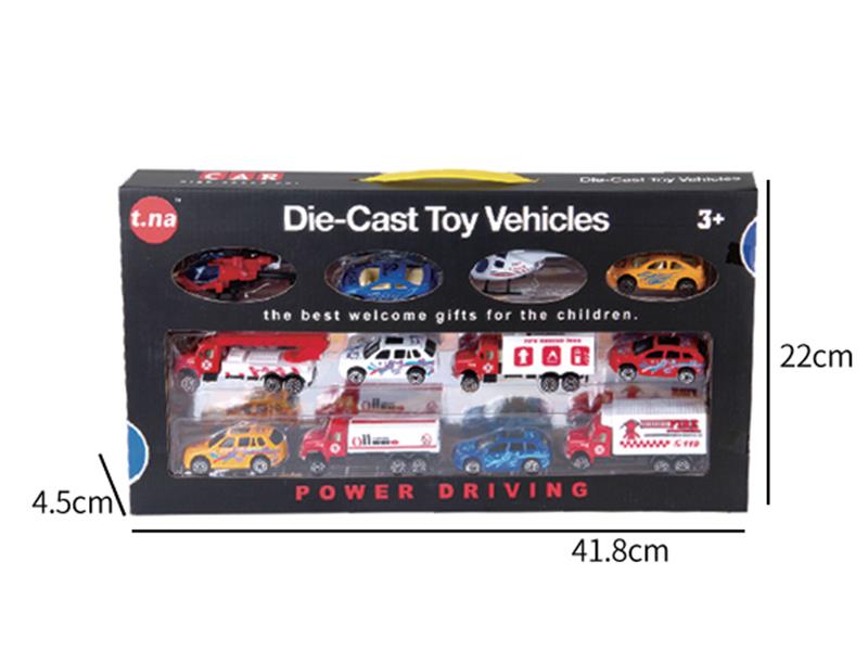 Slide Alloy Car