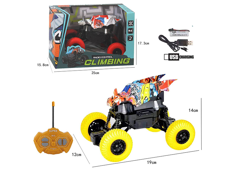 1:20 4CH Remote Control Triceratops Climbing Off-Road Vehicle