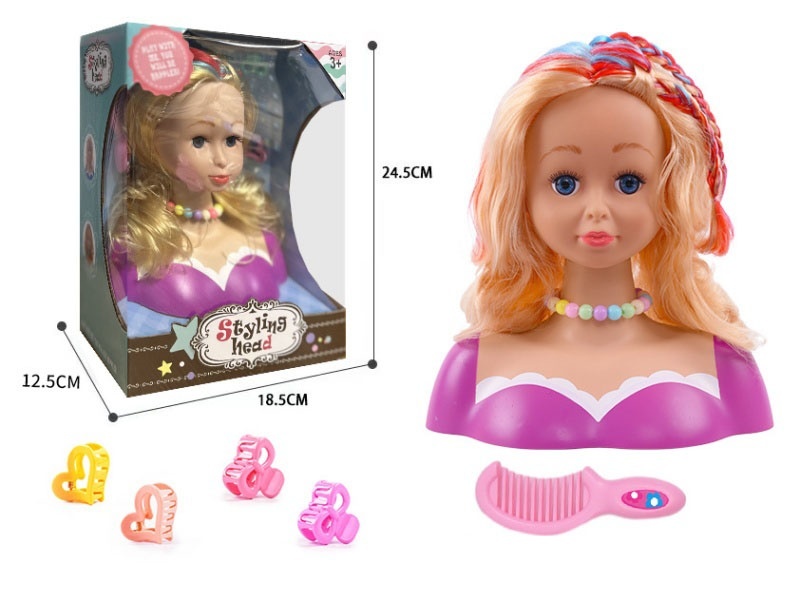 Half-Body Doll Hairdressing Toy Set