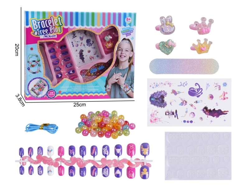 Diy Nail Beading Set