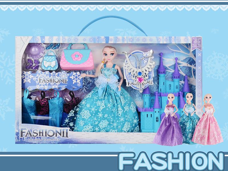 11.5" Princess Joint Doll Set