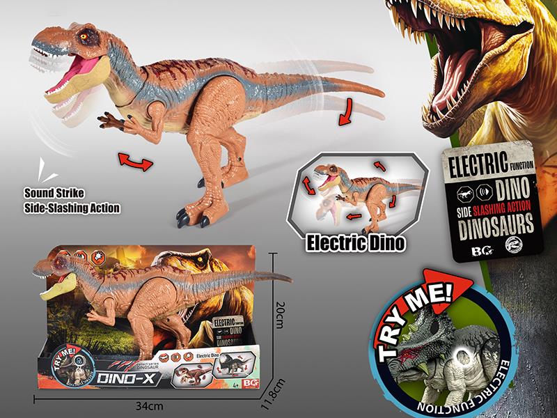 B/O Tyrannosaurus Rex Toy With Action, Sound And Lights