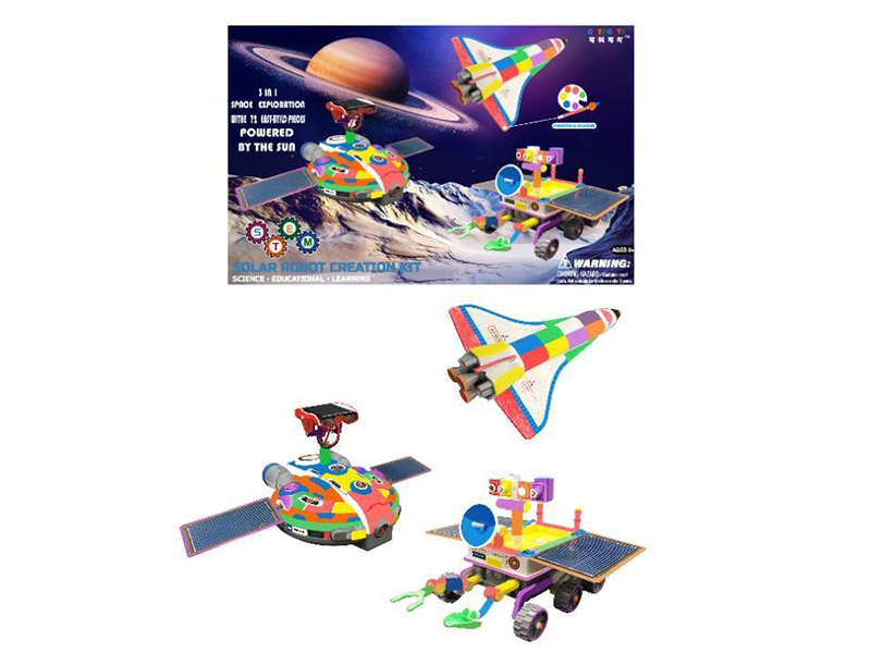 13 In 1 Solar Graffiti Robot