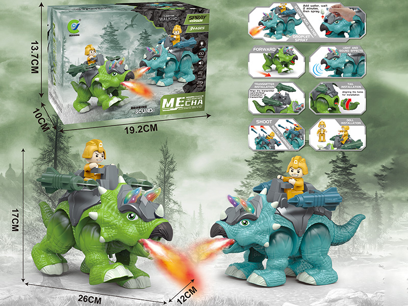 Electric Spray Mecha Triceratops