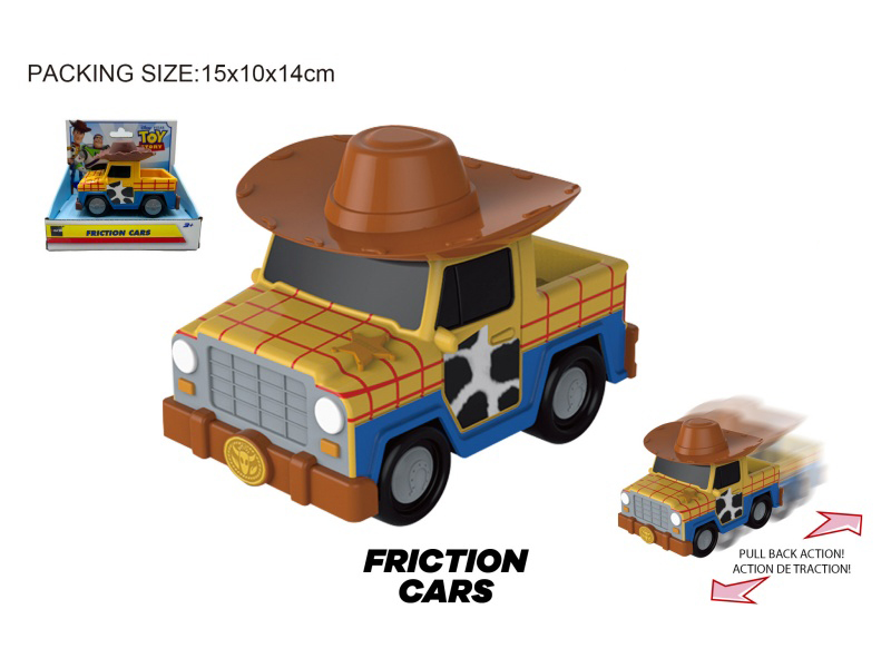 Woody'S 13Cm Inertial Car