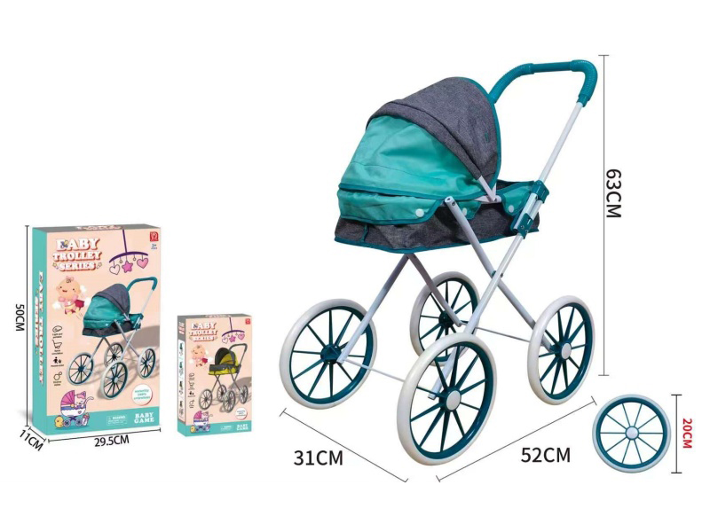 Oxford Fabric 600D Iron Baby Stroller Toy