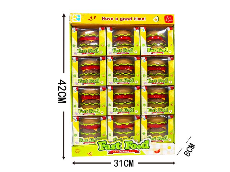 Simulation Hamburger 12pcs