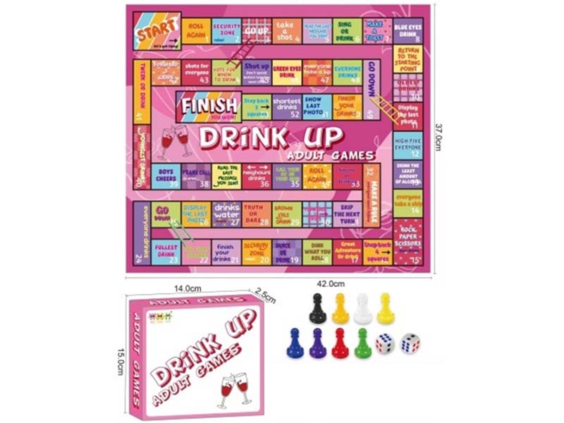 Drinking, adult party games, chess