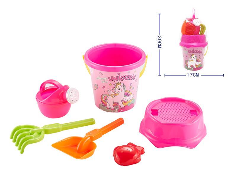 6PCS Beach Bucket