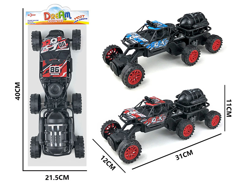 Slide 6 Wheel Climbing Vehicle