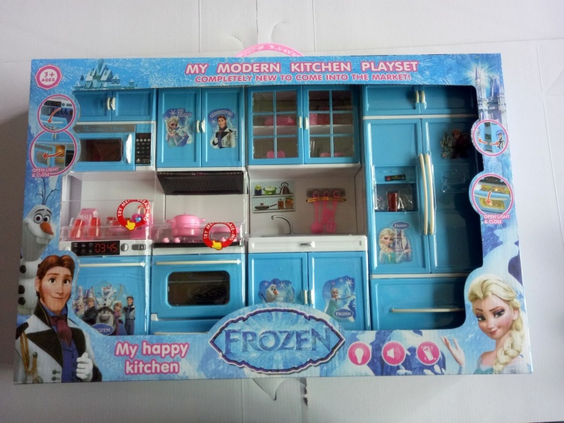 Ice Princess Kitchen Series (Lighting And Music With 3 Ag13 Electronic Chips)