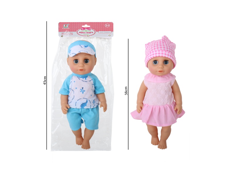 15-Inch Non-Ic Rubber Hands And Feet Blown Air Body Doll Two Models