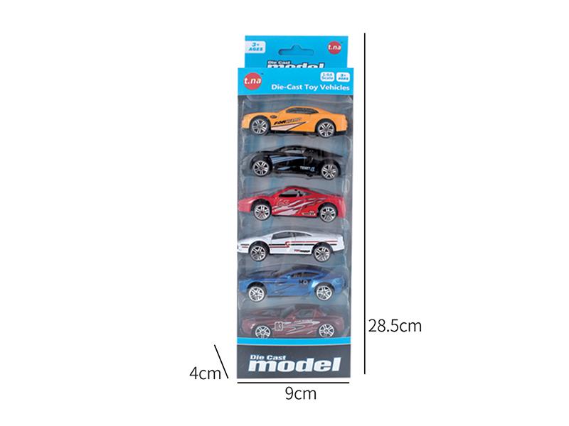 Slide Alloy Sports Car