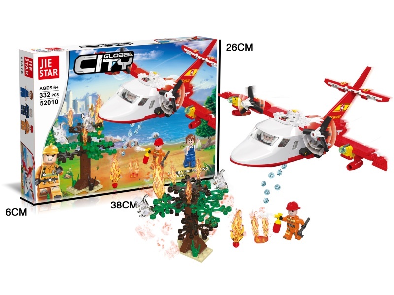 Building Blocks: 332 PCS Of Forest Fire Extinguishers